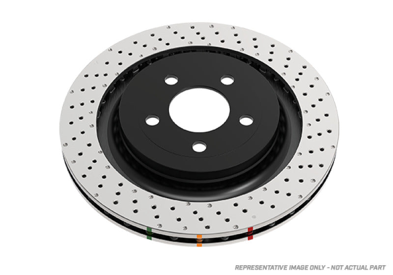 DBA 2017 BMW 230I (w/M Sport Brakes/348mm Front Rotor) Front 4000 Series Drilled Rotor