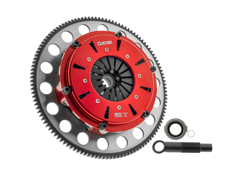 Action Clutch 06-07 Mazda MazdaSPEED6 2.3L (MZR L3-VDT) T 7.25in Twin Disc Race Clutch Kit w/FW