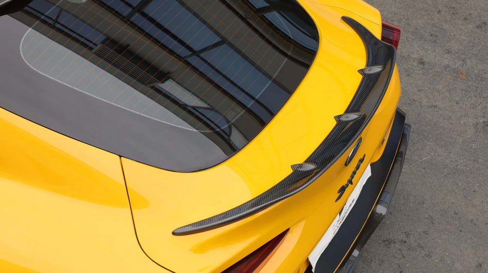 Carbon Fiber TCI Rear Trunk Spoiler -Toyota GR Supra A90 MK5.