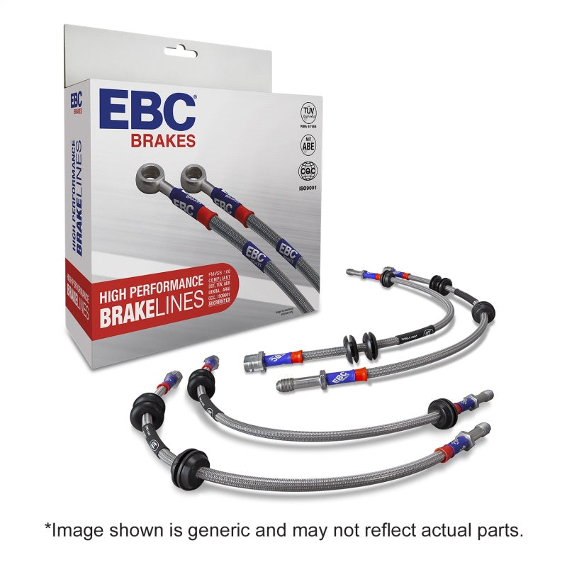 EBC 99-04 Honda S2000 2.0L Stainless Steel Brake Line Kit