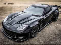 Carbon Fiber Side Skirts - Corvette C6.
