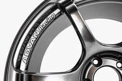 Advan RG-4 17x8.0 / +37 / 5x114.3 - Racing Hyper Black & Ring