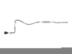 aFe POWER Takeda 2.5in 304 SS Cat-Back Exhaust w/ Black Tips 22-25 Honda Civic L4-2.0L
