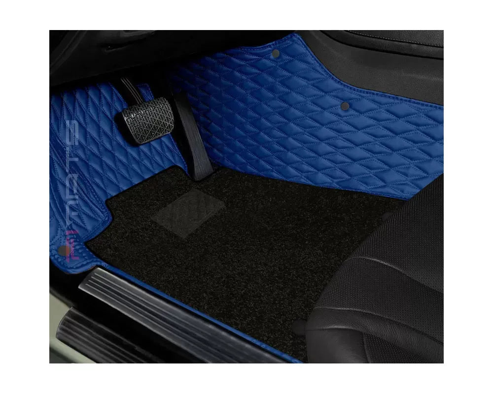 2006-2023 Audi R8 F1Mats Floor Mats Double Layer Diamond