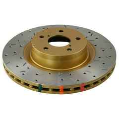 DBA 4000 Series XS Drilled/Slotted Rear Rotor | 2008-2015 Mitsubishi Evo X (42225XS).