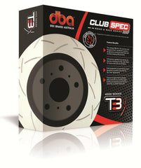 DBA Club Spec 4000 T3 Single Front Brake Rotor | Multiple Fitments (4600S).