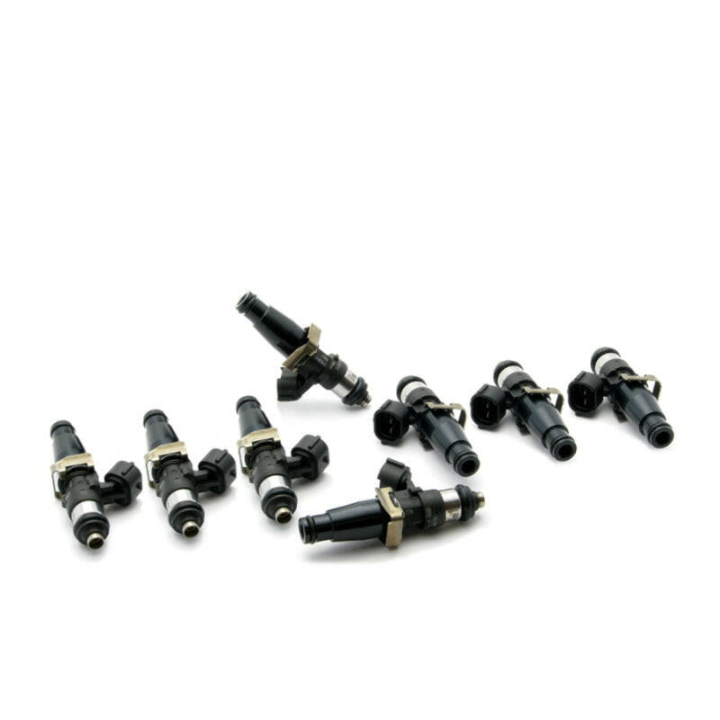 DeatschWerks Bosch EV14 Universal 60mm/11mm 220lb/hr Injectors - Set of 8 (16S-11-2200-8).