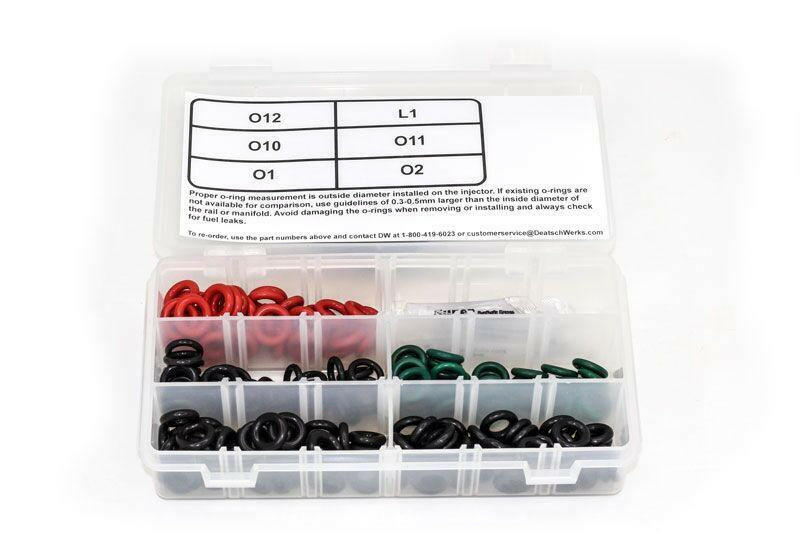 Deatschwerks 205 Piece Modern Muscle Fuel Injector O-ring Kit (2-202).