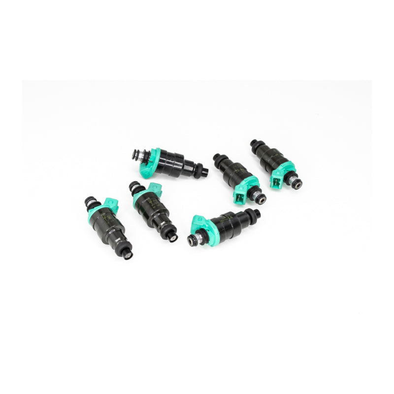 DeatschWerks Universal 350cc Low Impedance 11mm Upper Injector - Set of 6 (42M-11-0350-6)