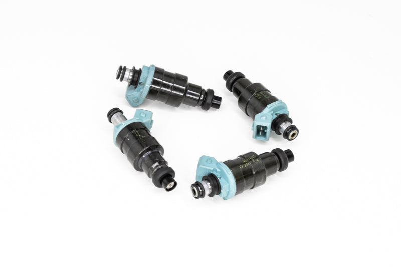 DeatschWerks Universal 450cc Low Impedance 11mm Upper Injector - Set of 4 (42M-11-0450-4)