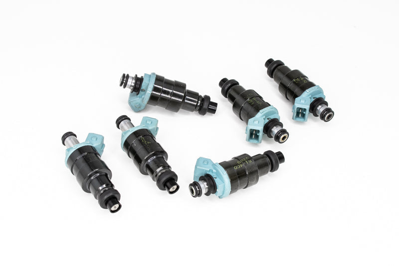 DeatschWerks Universal 450cc Low Impedance 11mm Upper Injector - Set of 6 (42M-11-0450-6)