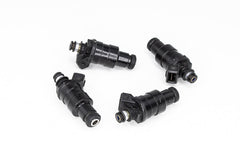 DeatschWerks Universal 550cc Low Impedance 11mm Upper Injector - Set of 4 (42M-11-0550-4)
