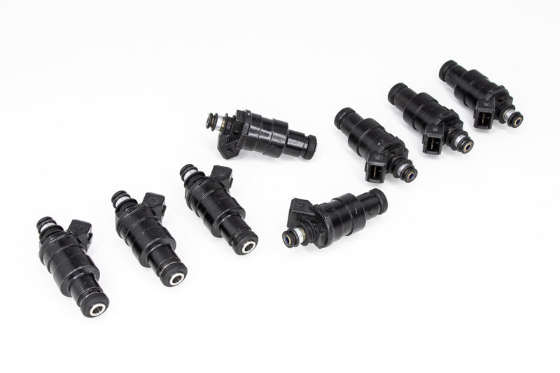 DeatschWerks Universal 550cc Low Impedance 11mm Upper Injector - Set of 8 (42M-11-0550-8)