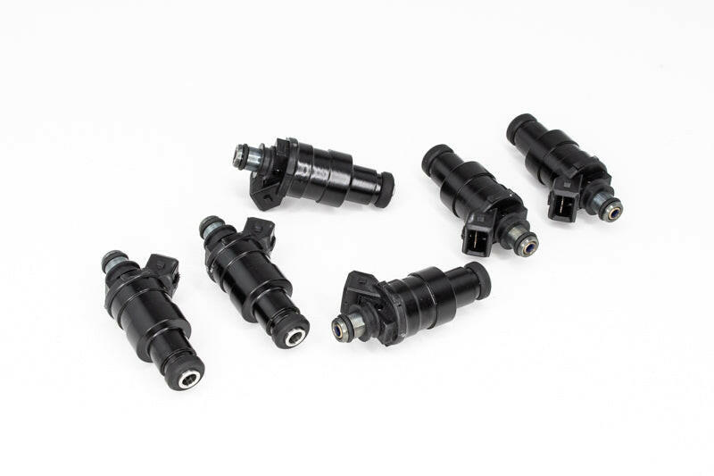 DeatschWerks 1200cc Low Impedance 11mm Upper Injector - Set of 6 (42M-11-1200-6).