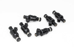 DeatschWerks Universal 800cc Low Impedance 14mm Upper Injector - Set of 6 (42M-14-0800-6).