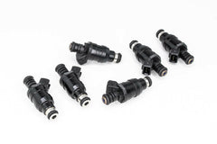 DeatschWerks 1200cc Low Impedance 14mm Upper Injector - Set of 6 (42M-14-1200-6).