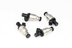 DeatschWerks Universal 1800cc Low Impedance 14mm Upper Injector - Set of 4 (42M-14-1800-4).