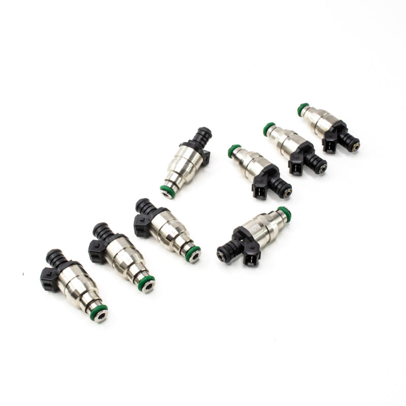 DeatschWerks Universal 1800cc Low Impedance 14mm Upper Injector - Set of 8 (42M-14-1800-8)