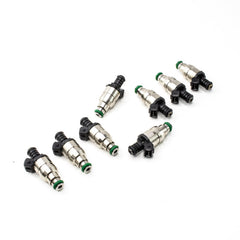 DeatschWerks Universal 1800cc Low Impedance 14mm Upper Injector - Set of 8 (42M-14-1800-8)