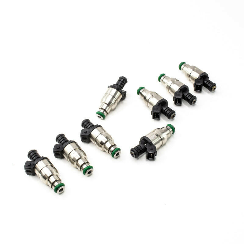 DeatschWerks Universal 1800cc Low Impedance 14mm Upper Injector - Set of 8 (42M-14-1800-8).