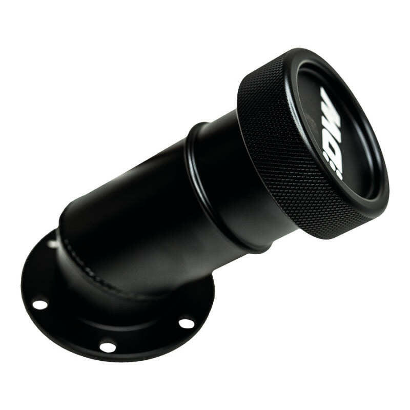 DeatschWerks Angled Filler Neck w/Cap - Matte Black (6-03-FST-ANGLE).