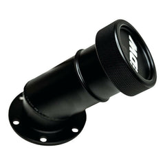 DeatschWerks Angled Filler Neck w/Cap - Matte Black (6-03-FST-ANGLE).