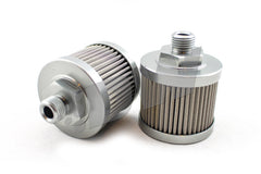 DeatschWerks Stainless Steel 6AN 100 Micron Universal Fuel Pump Pre-Filter (8-01-06100)