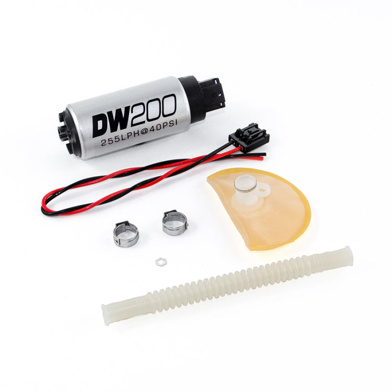 DeatschWerks DW200 255 LPH In-Tank Fuel Pump w/ Install Kit | 09+ Nissan 370Z / 08+ Infiniti G37 (9-201-1020).