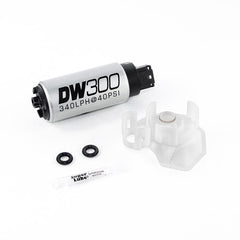 Deatschwerks DW300c Series 340lph Compact In-Tank Fuel Pump | 2008-2015 Mitsubishi Evo X, 2007-2013 Mazdaspeed 3, and 2006-2007 Mazdaspeed 6 (9-307-1026).