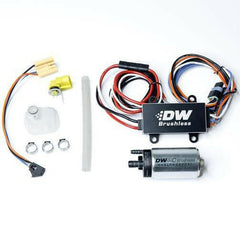 DeatschWerks 440lph In-Tank Brushless Fuel Pump with 9-0904 Install Kit and C103 Controller | 2004-2008 Mazda RX-8 and 2009-2019 Nissan 370Z (9-441-C103-0904).