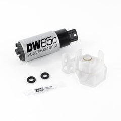 DW65C 265 LPH In-Tank Fuel Pump w/ Install Kit by DeatschWerks | 2008-2015 Mitsubishi Evo X (9-651-1026).