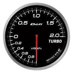 Defi Advance BF JDM Series Link Meter Gauge 60mm Turbo with White Lighting (-100kPa to +200kPa) (DF09901)