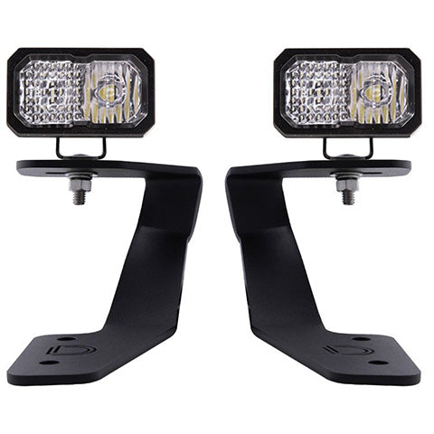 Diode Dynamics SSC2 Ditch Light Kit - Pro / White | 2022+ Subaru WRX and 2018-2023 Subaru Crosstrek (DD6564).