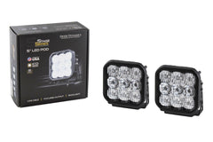 Diode Dynamics SS5 Sport Universal CrossLink 3-Pod Lightbar White Combo | Universal (DD6792).
