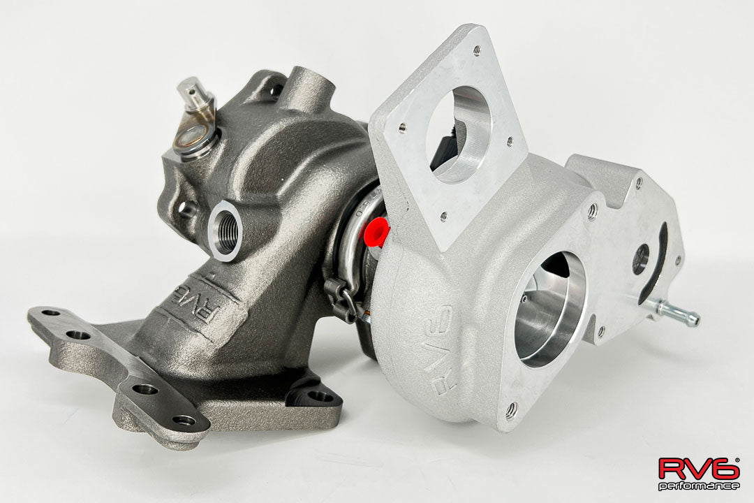 DISCONTINUED: RV6 R365 RED Ball Bearing Turbo for 2022+ Honda Civic 1.5T.