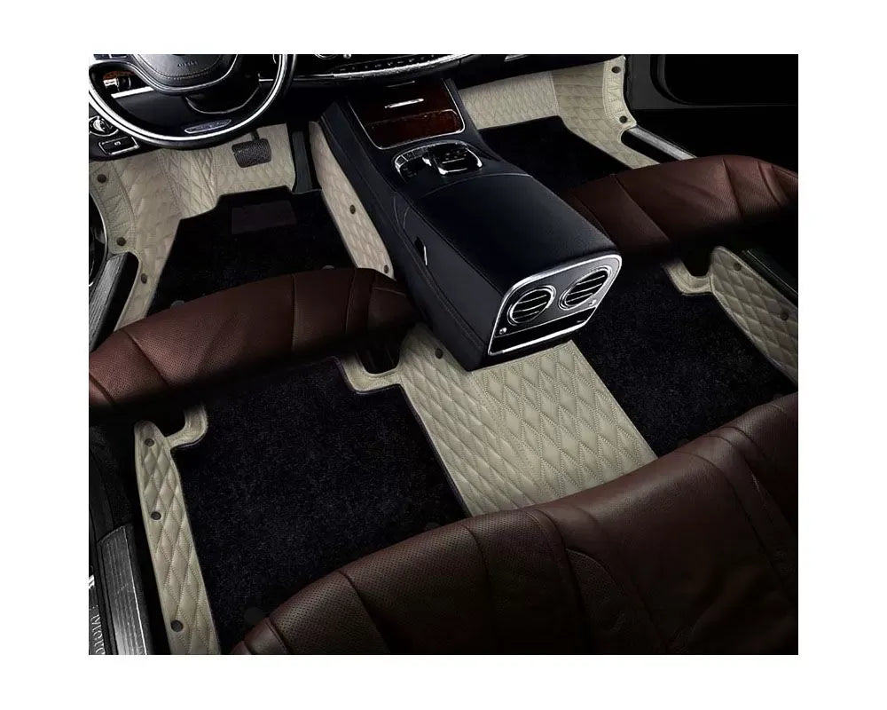 2006-2023 Audi R8 F1Mats Floor Mats Double Layer Diamond