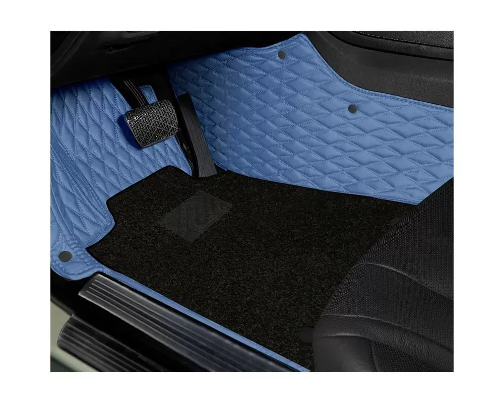 2006-2023 Audi R8 F1Mats Floor Mats Double Layer Diamond
