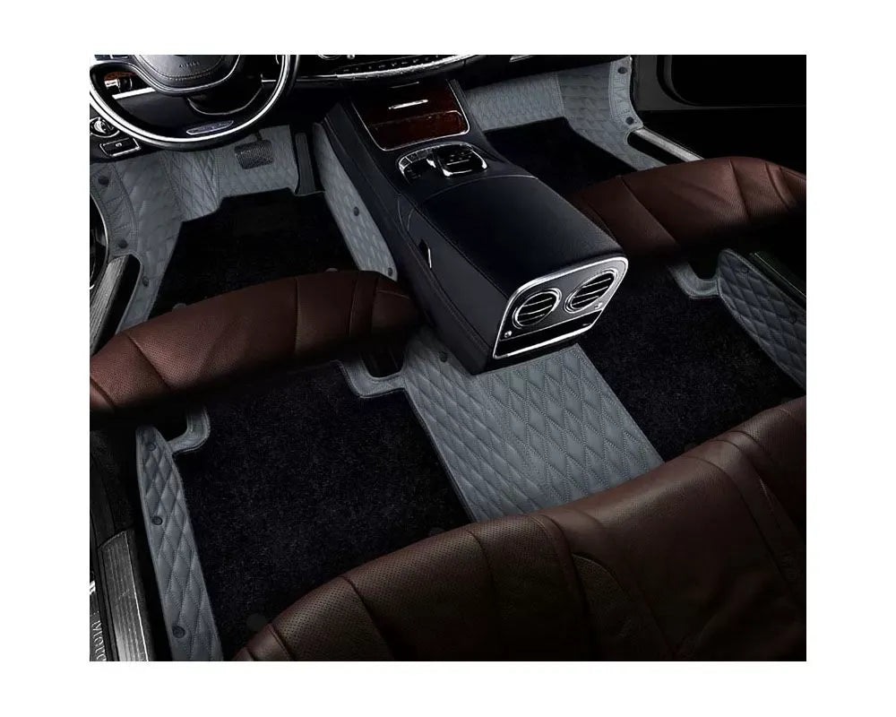 2006-2023 Audi R8 F1Mats Floor Mats Double Layer Diamond