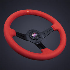 DND Full Colored 50mm Alcantara Race Steering Wheel (FCAW-PR-50).