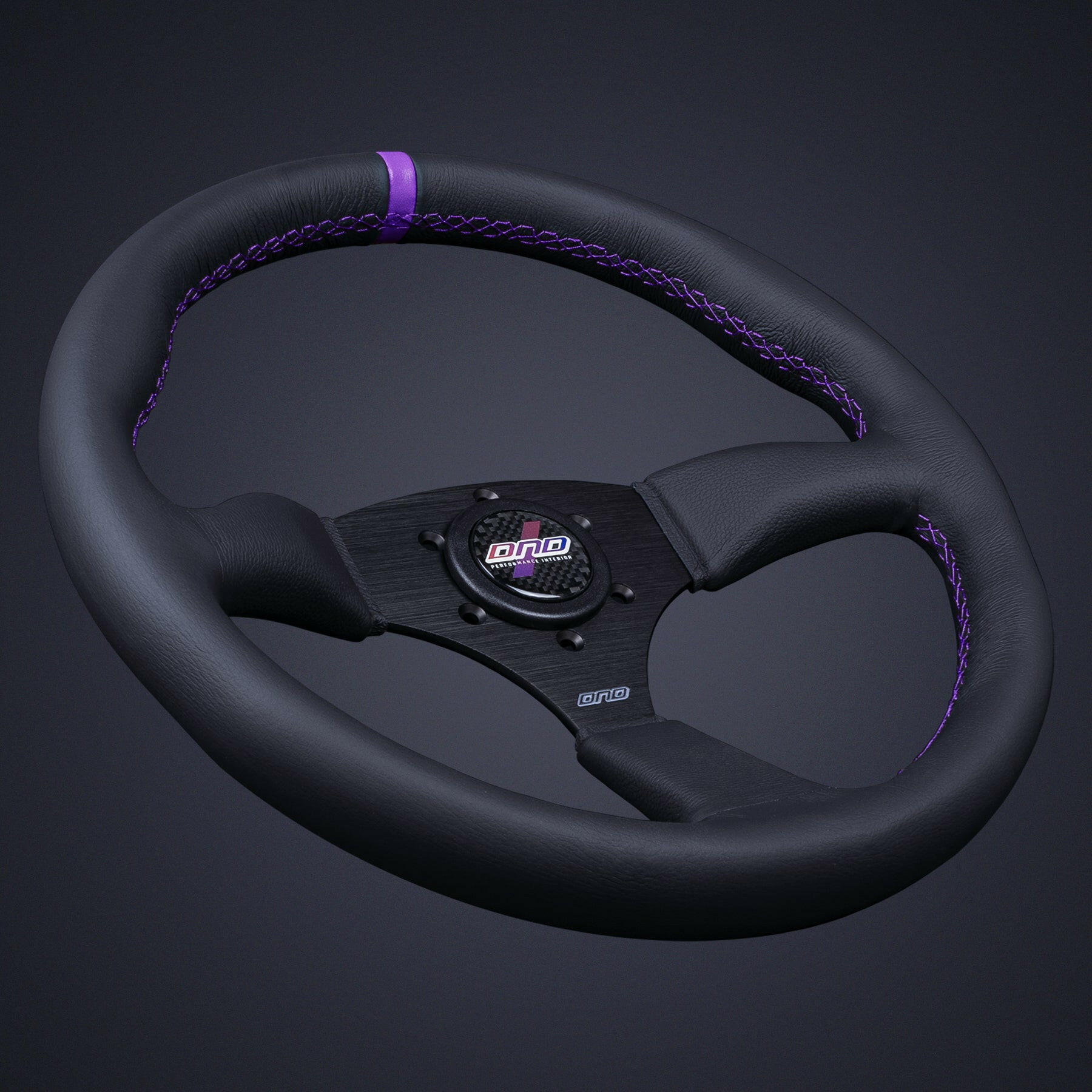 DND Leather Touring Steering Wheel (LTW-GR).