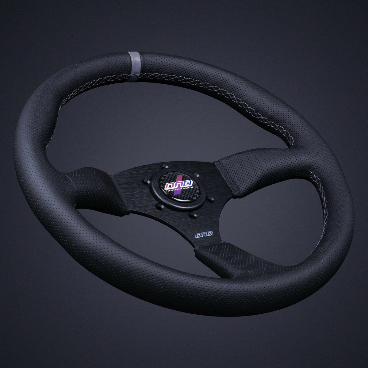 DND Perforated Leather Touring Steering Wheel (PTW-GR).