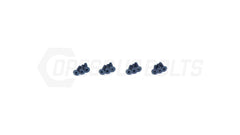 Dress Up Bolts Titanium Hardware Kit for AeroCatch Hood Pins  (ACC-020-Ti-BLK).