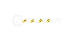 Dress Up Bolts Titanium Hardware Kit for AeroCatch Hood Pins  (ACC-020-Ti-BLK).