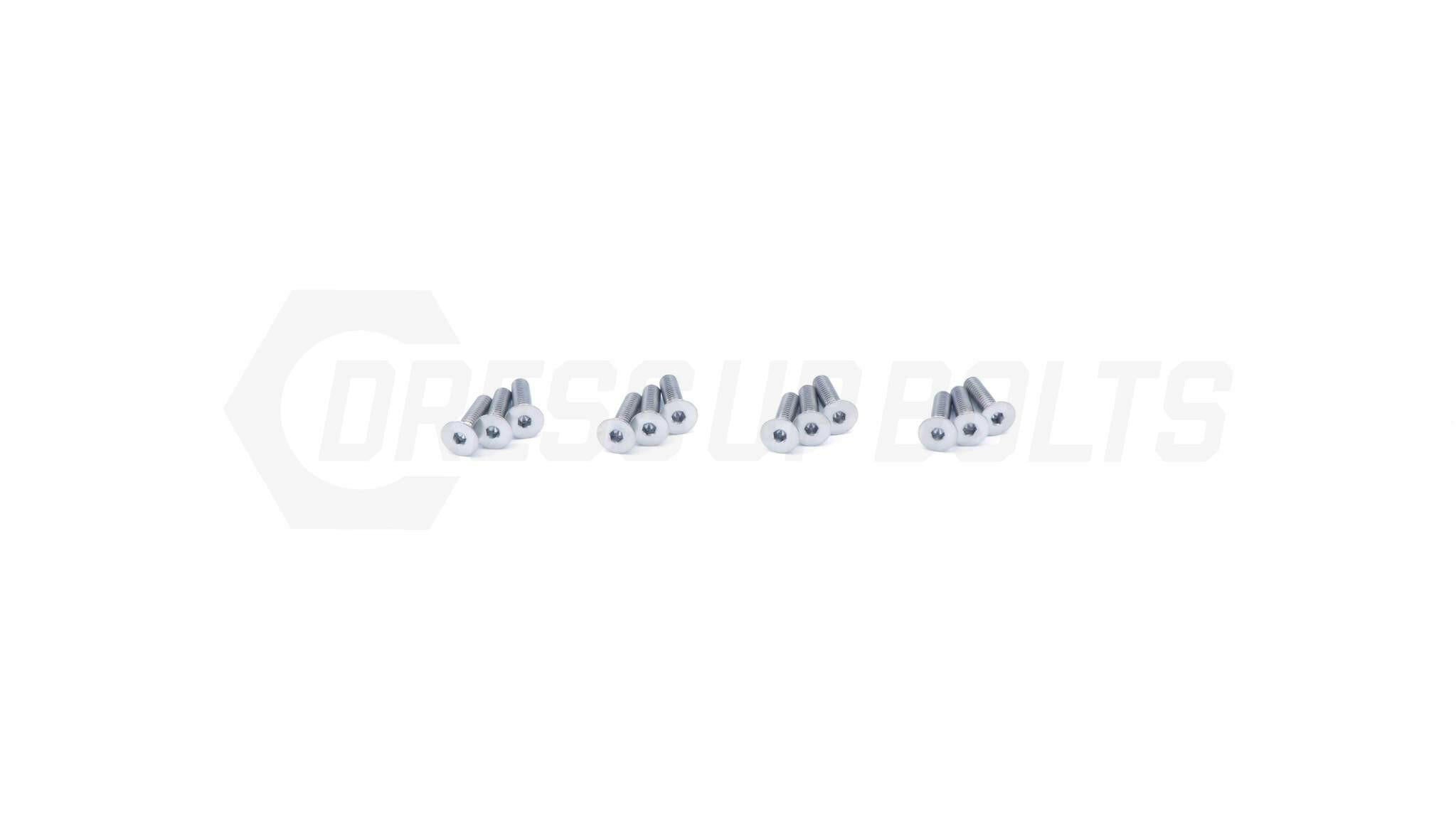 Dress Up Bolts Titanium Hardware Kit for AeroCatch Hood Pins  (ACC-020-Ti-BLK).