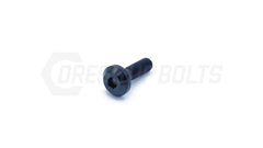 Dress Up Bolts M7x1x24mm Titanium Bolt  (IND-002-Ti-BLK).