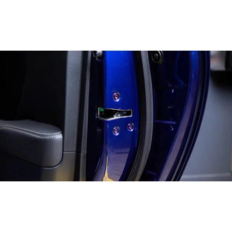 Dress Up Bolts Titanium Hardware Door Kit | 2022-2023 Subaru BRZ/Toyota GR86 (TOY-046-Ti).