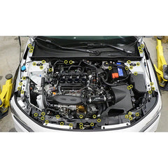 Dress Up Bolts Stage 2 Titanium Hardware Engine Bay Kit | 2022+ Honda Civic Si (HON-063-Ti-BLK).
