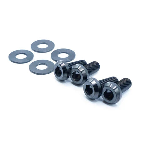 Dress Up Bolts Titanium Hardware Seat Kit | 2022+ Honda Civic Si (HON-073-Ti).