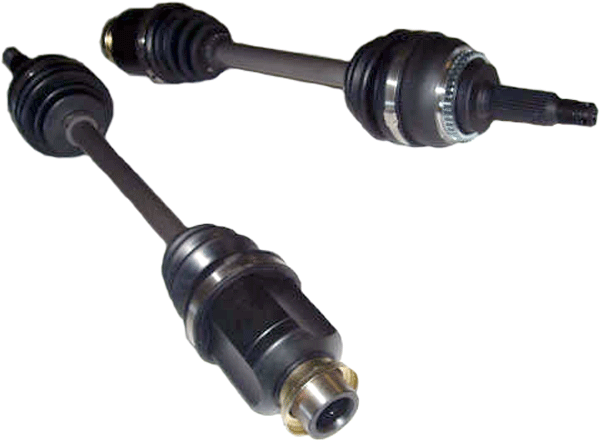 Driveshaft Shop Level 5 Direct Fit Rear Axles | 2008-2015 Mitsubishi Lancer Evolution X (510256/510258).