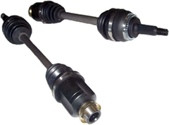 Driveshaft Shop Level 5 Direct Fit Rear Axles | 2008-2015 Mitsubishi Lancer Evolution X (510256/510258).